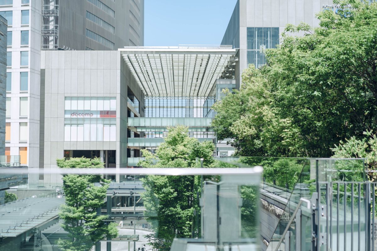 二子玉川の街並みと緑